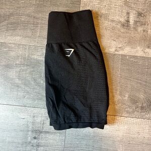 Gymshark Black Athletic Shorts Performance Fit